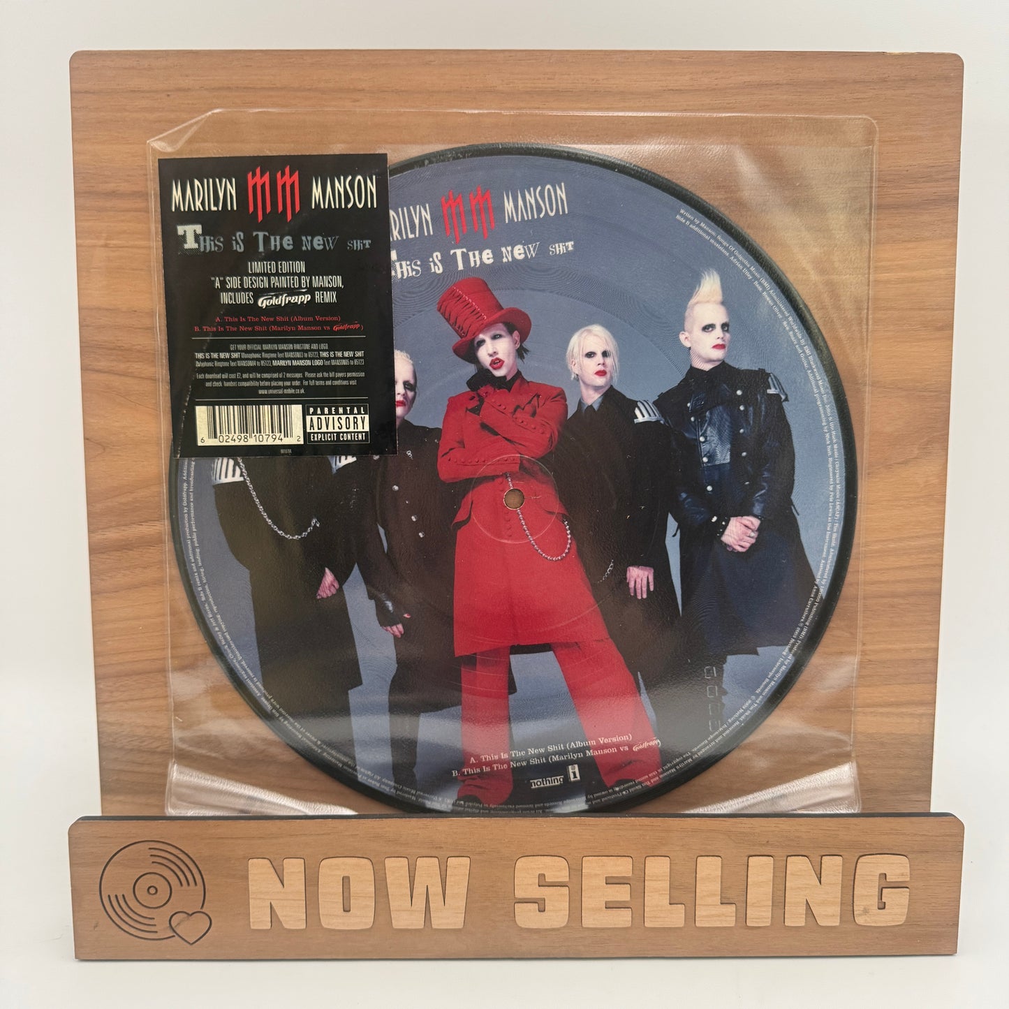 Marilyn Manson - This Is The New Shit Vinyl 10" Picture Disc Golden Age Of Grotesque