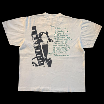 Dinosaur Jr Band Vintage Green Mind 1992 Tour White T-Shirt Size XL Single Stitch READ