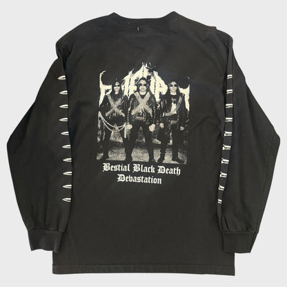 Deiphago Band Satan Cult Baphomet Long Sleeve T-Shirt Size M