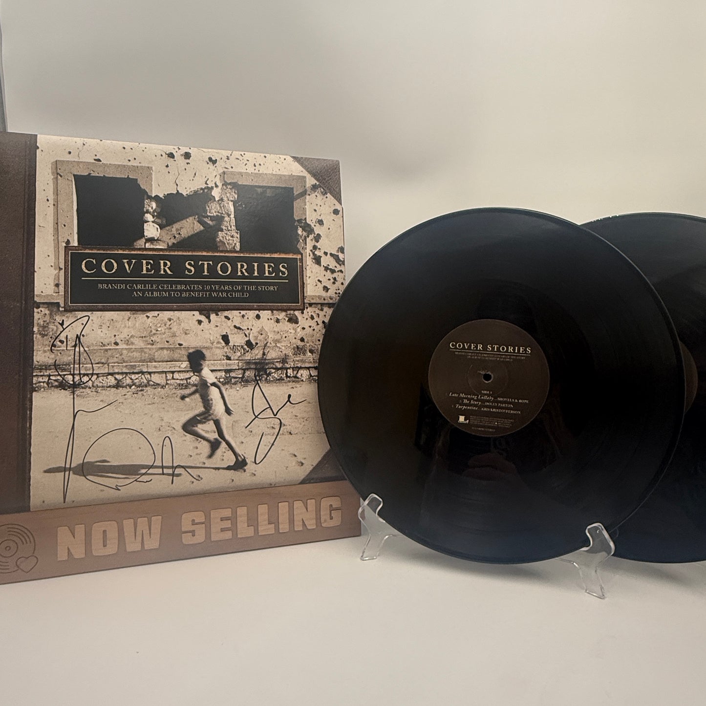 Cover Stories Brandi Carlile Celebrates 10 Years Of The Story Vinyl LP SIGNED Dolly Parton Pearl Jam