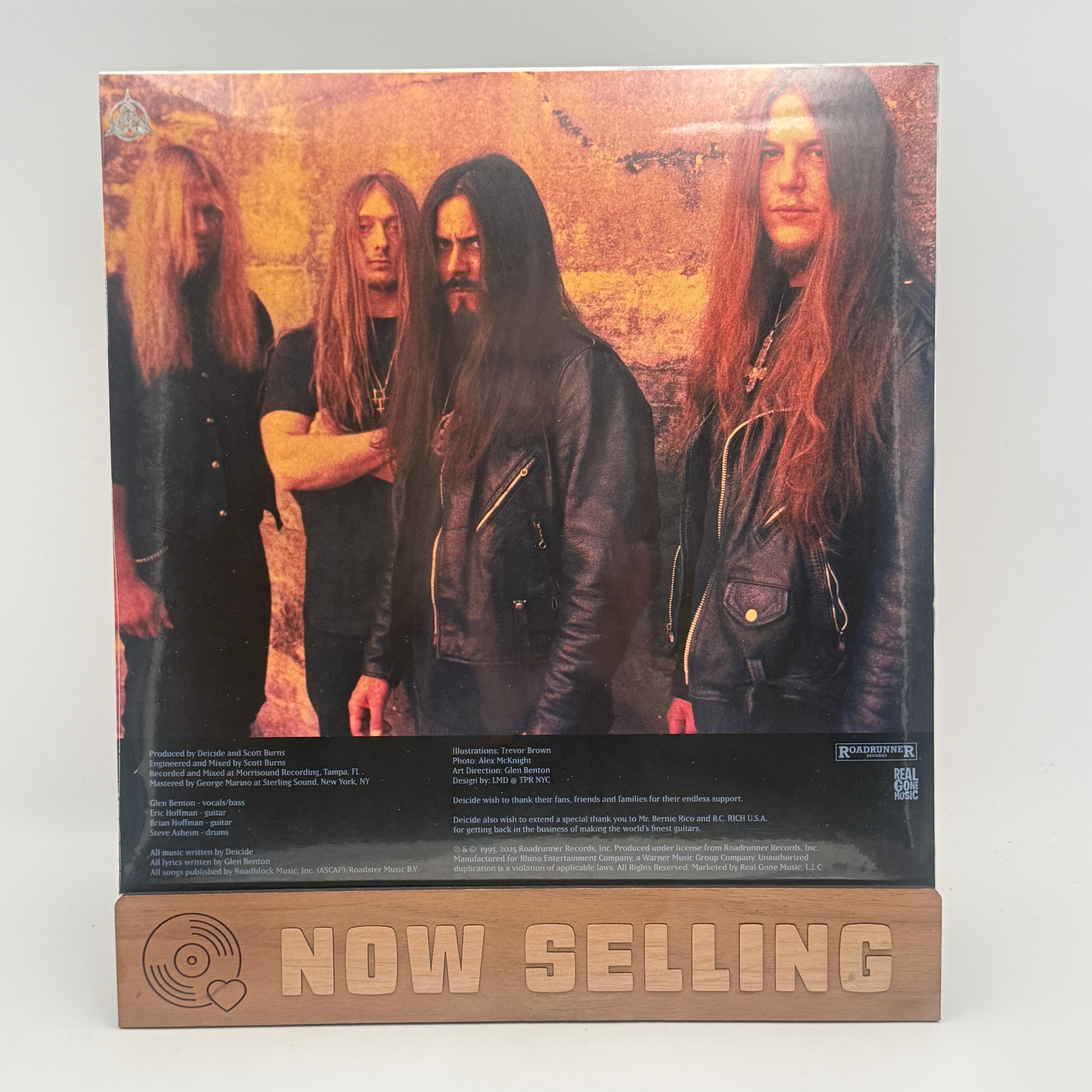 Deicide - Once Upon The Cross Vinyl LP Metallic White Red Blue SEALED RSD