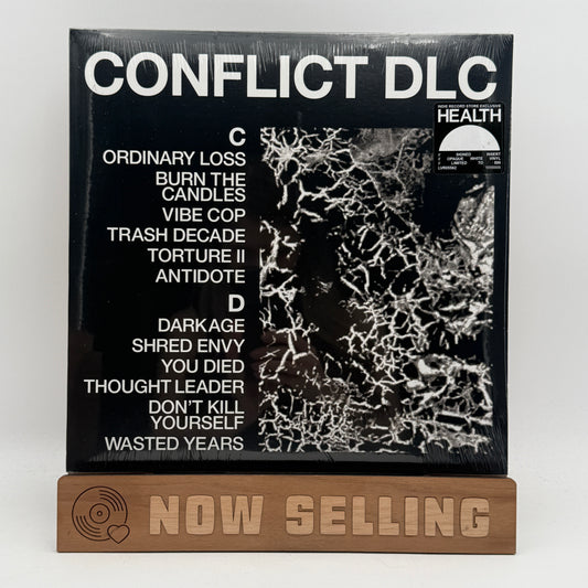 HEALTH - Conflict DLC Vinyl LP White SIGNED Insert SEALED /500