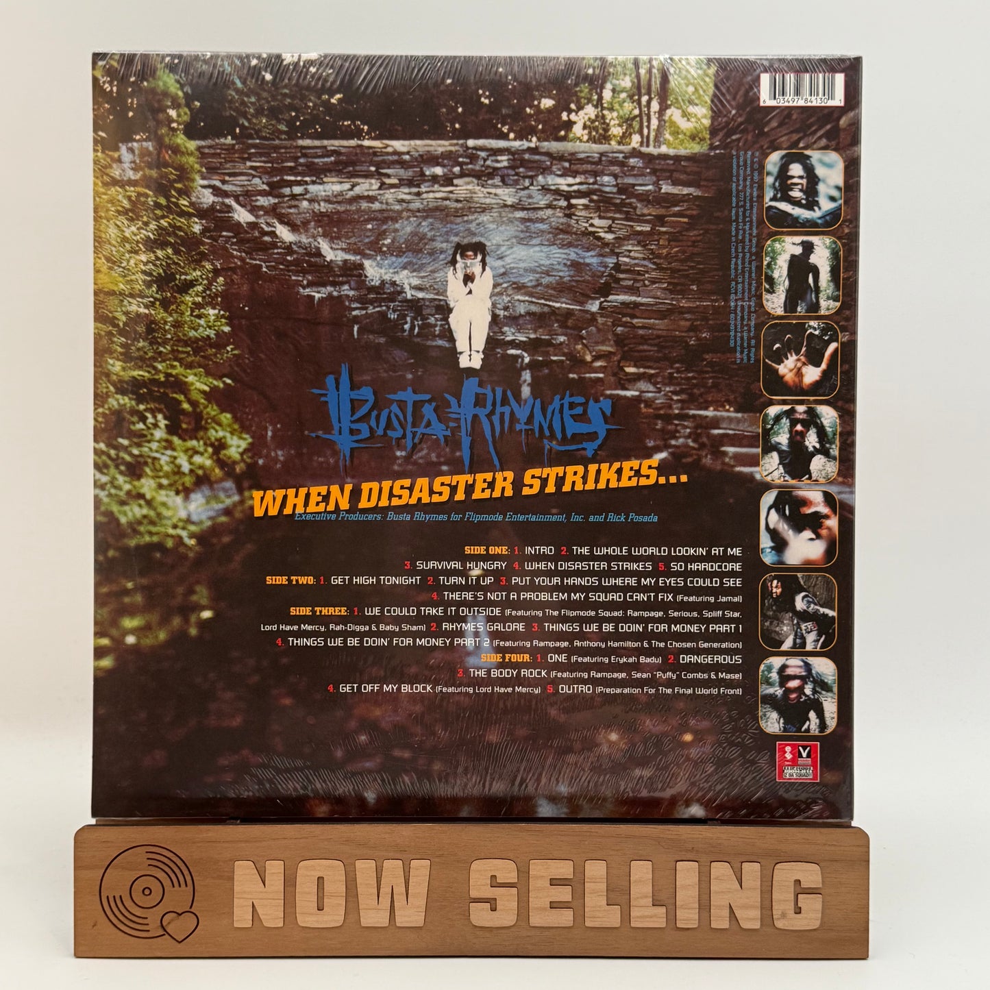Busta Rhymes - When Disaster Strikes... Vinyl LP Silver 25th Anniversary SEALED