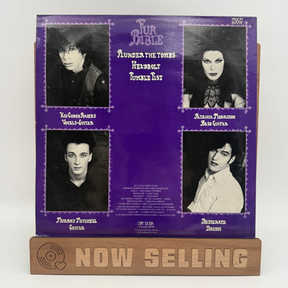 Fur Bible - Fur Bible Self Titled Vinyl LP The Gun Club The Cramps The Damned