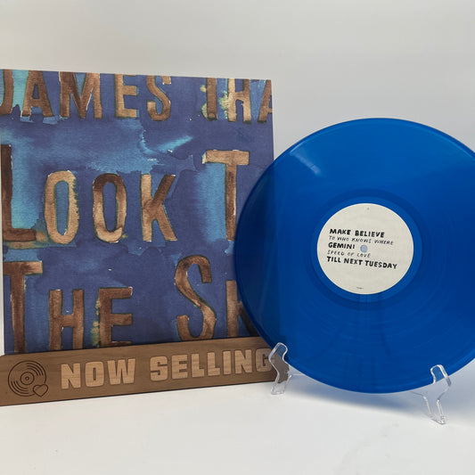 James Iha ‎- Look To The Sky Vinyl LP Blue Original 1st Press