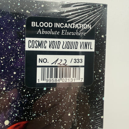 Blood Incantation - Absolute Elsewhere Vinyl LP Cosmic Void Liquid Filled SEALED Numbered