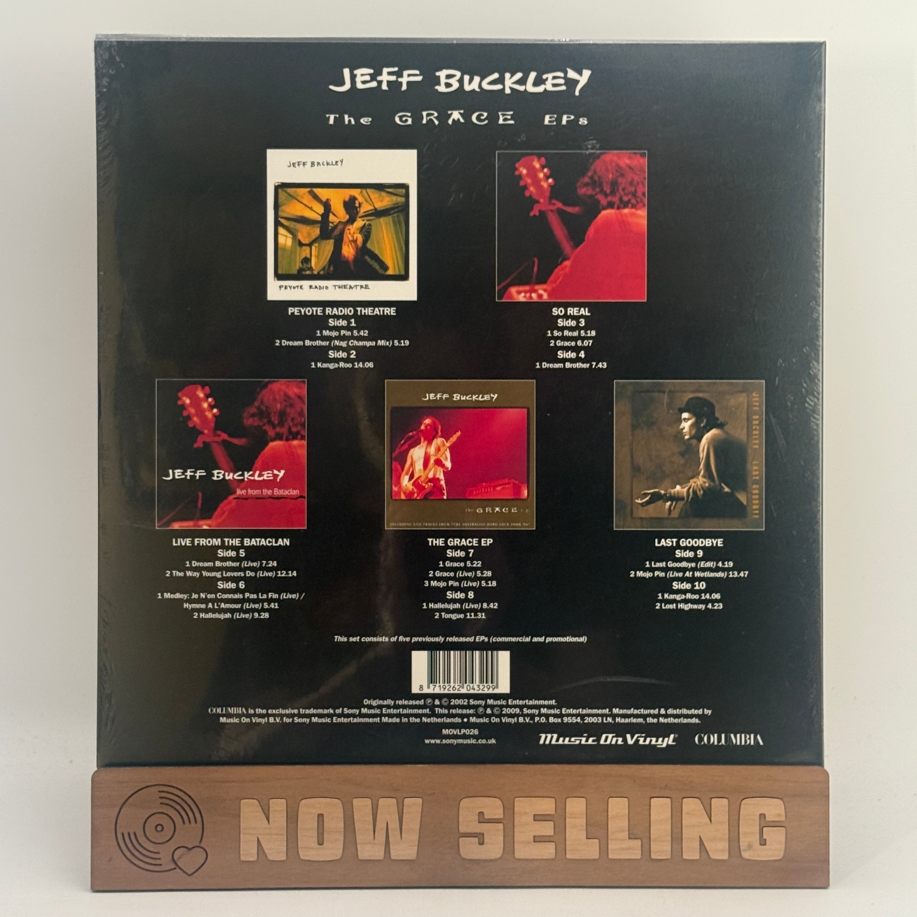 Jeff Buckley - The Grace EPs Vinyl LP Reissue SEALED MOV 140 Gram