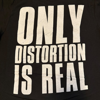 At the Heart of the World Band Only Distortion Is Real T-Shirt Size M