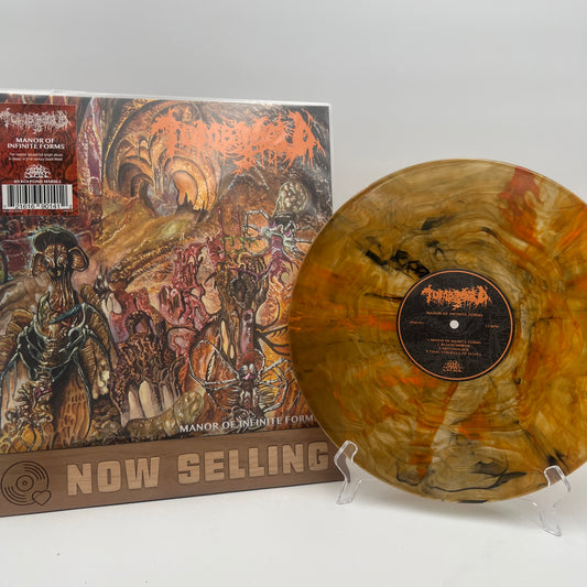 Tomb Mold - Manor Of Infinite Forms Vinyl LP Repress Clear Black Orange Swirl