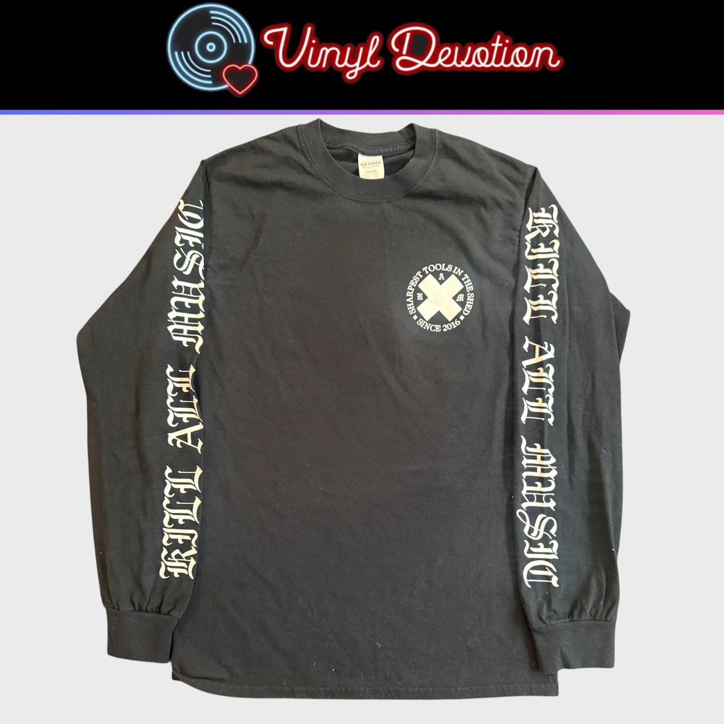 Kill All Music Record Label Smash Mouth RIP Long Sleeve T-Shirt Size S