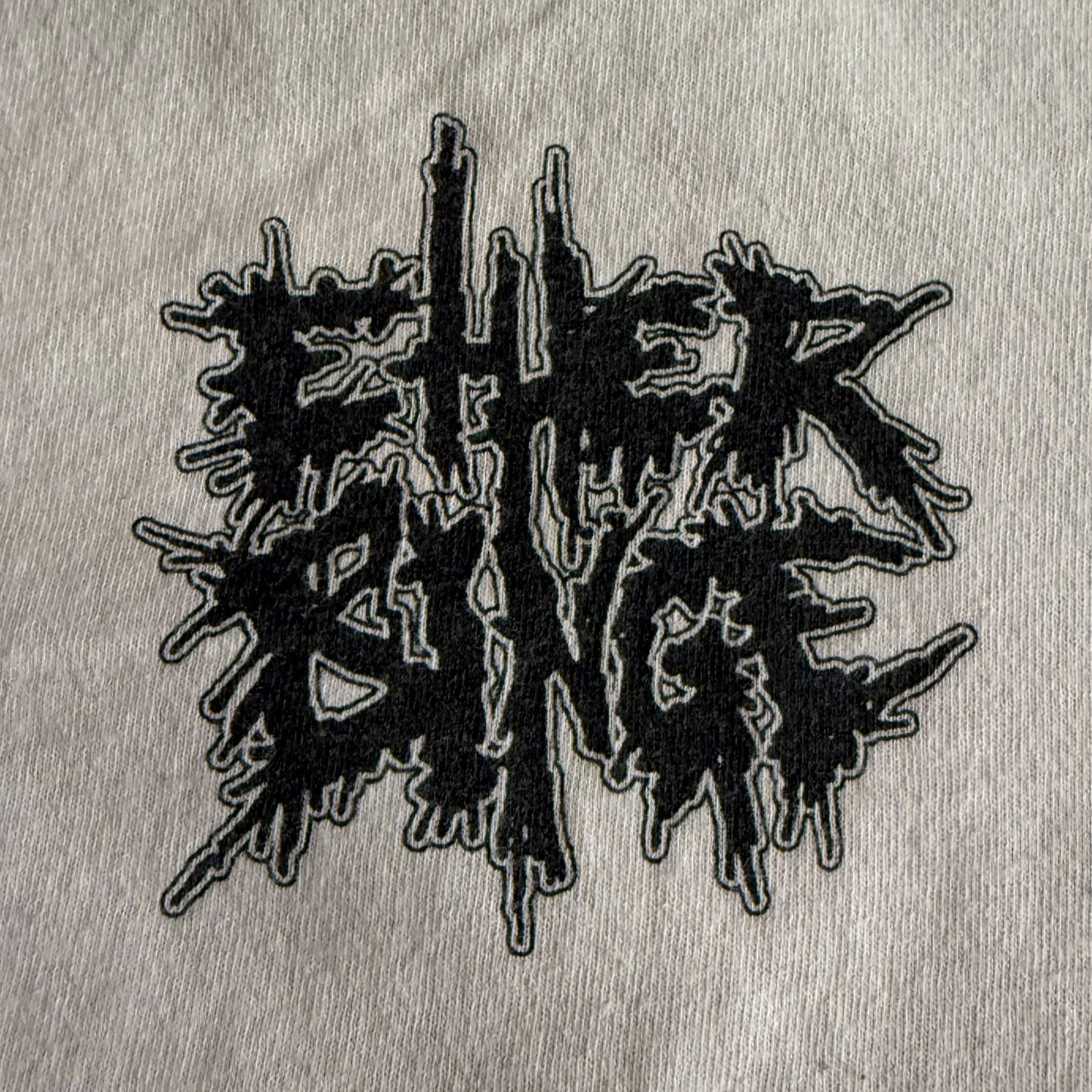 Ether Binge Band Eyes White T-Shirt Size XL Chainsaw Squid Grindcore