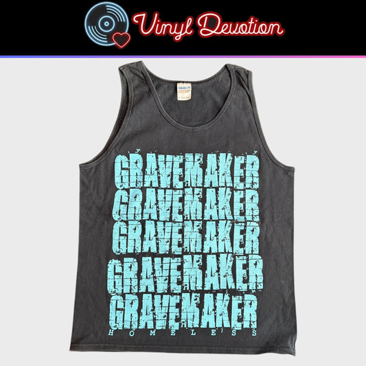 Grave Maker Band Homeless - World Wide Hardcore Tank Top Size M