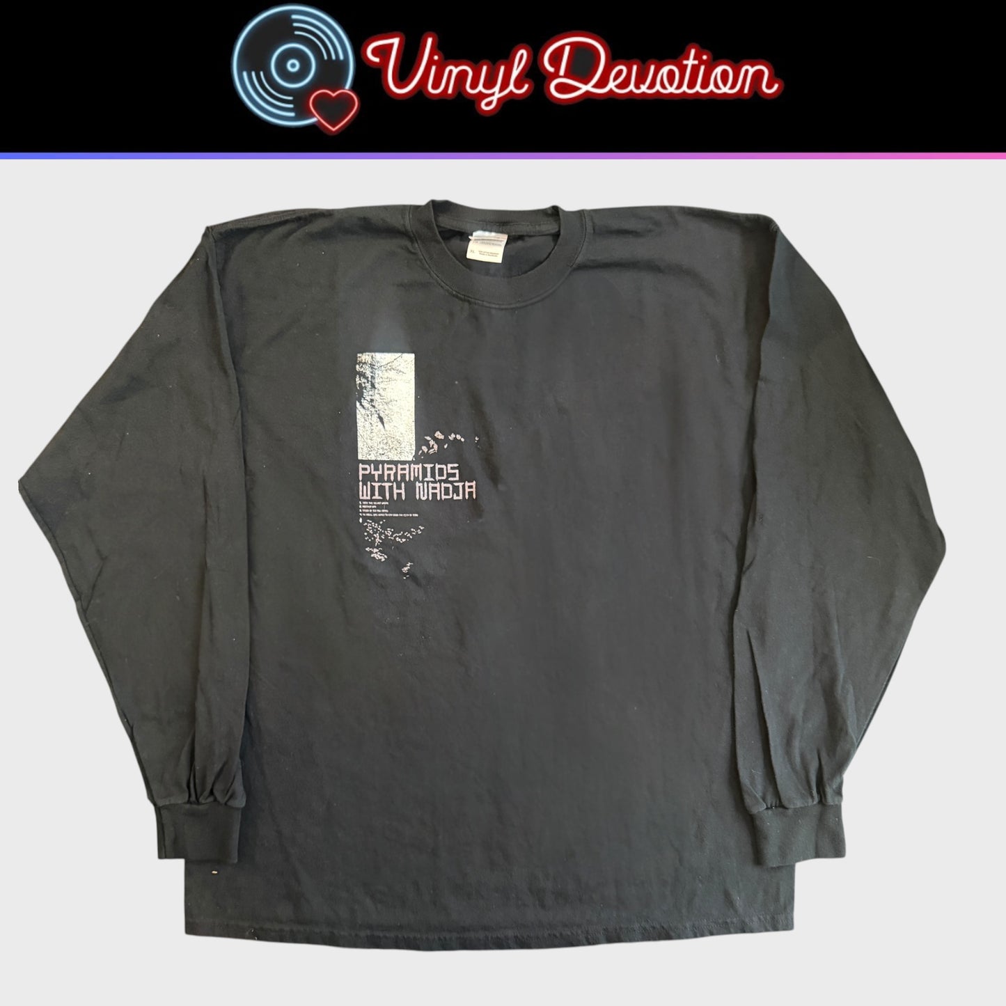 Pyramids with Nadja Band 2009 Long Sleeve T-Shirt Size XL Noise Doom Drone RX Bandits Sunn O)))