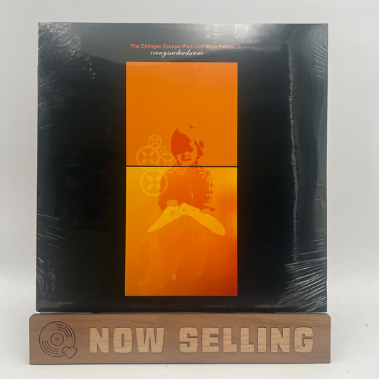 Dillinger Escape Plan - Irony Is A Dead Scene Vinyl EP Tangerine / Black White Splatter SEALED Mike Patton SEALED Mike Patton
