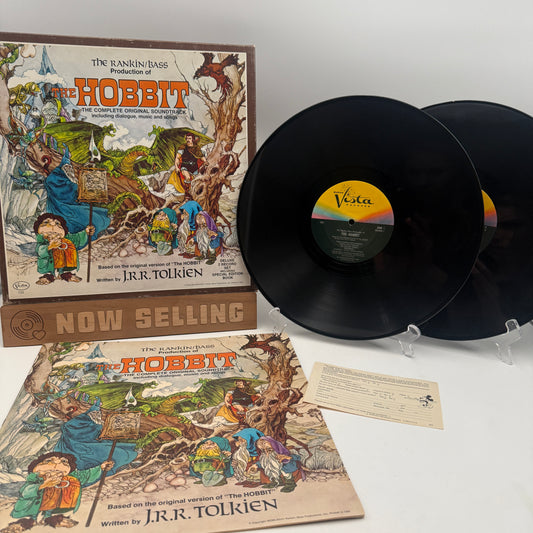 The Rankin / Bass Production Of The Hobbit Soundtrack Vinyl 2 LP Box Set w/ Booklet