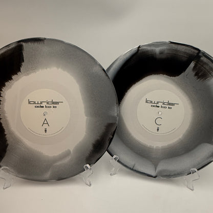 Lowrider - Ode To Io Vinyl LP Silver / Black / White Merge 25th Anniversary Deluxe Edition