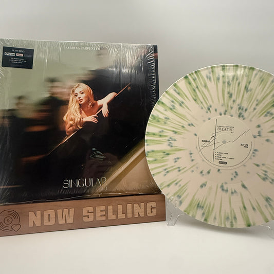 Sabrina Carpenter - Singular Act I Vinyl LP White w/ Olive Green Splatter