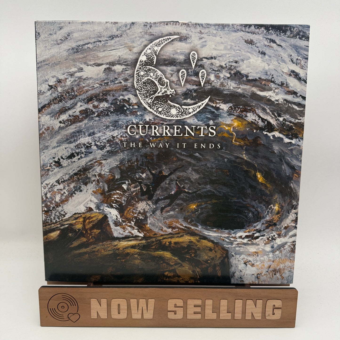 Currents - The Way It Ends Vinyl LP Clear w/ Mustard Grey & Black Splatter