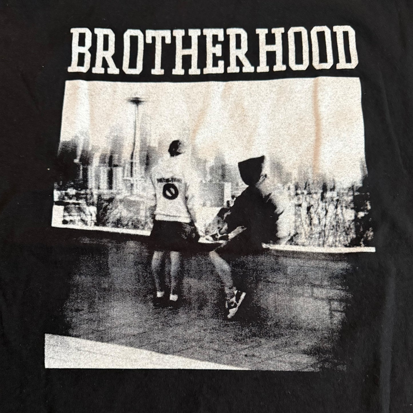 Brotherhood Hardcore Band Till Death T-Shirt Size L