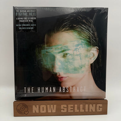 The Human Abstract - Digital Veil Vinyl LP Half Green Half Black Ice SEALED