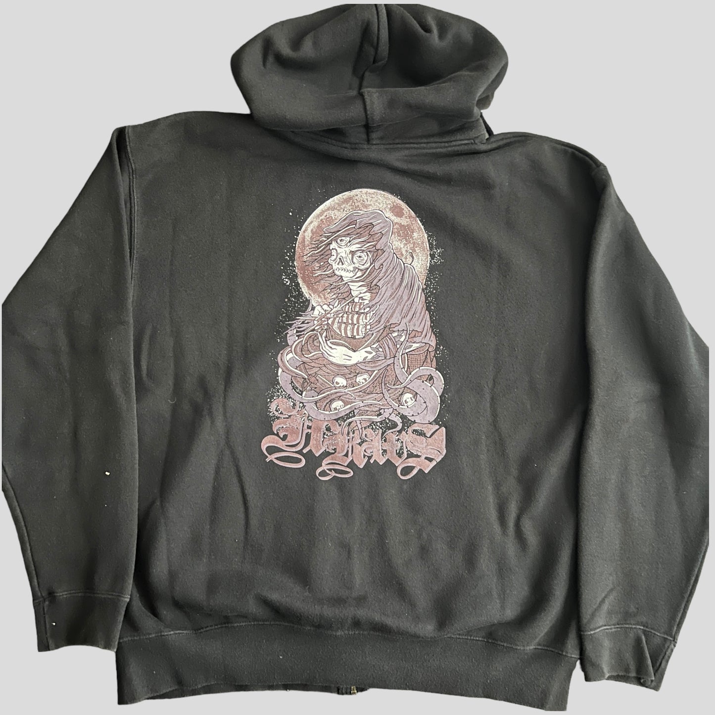 Narrows Band Zip Up Hoodie Size L Botch