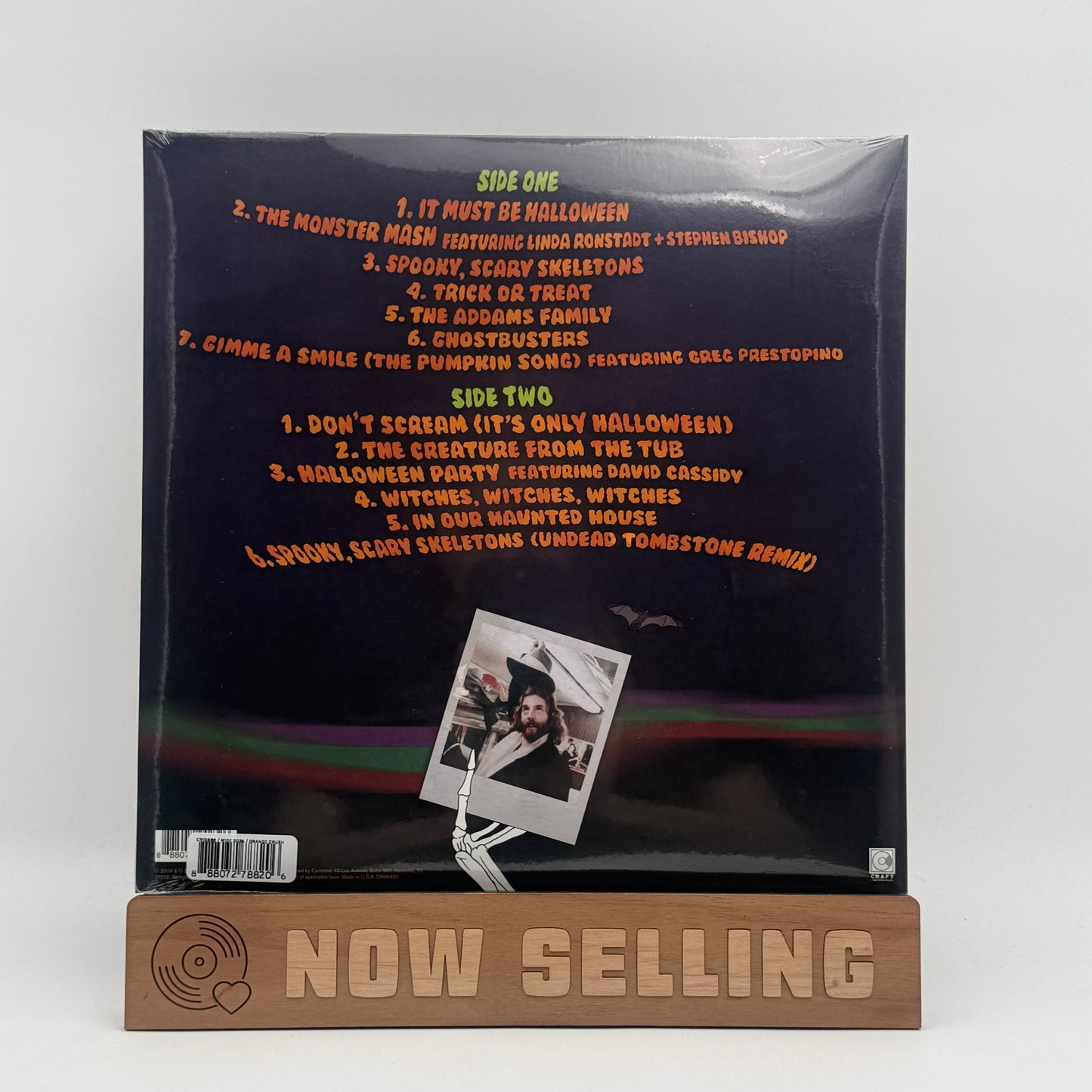 Andrew Gold's Halloween Howls Vinyl LP Reissue Orange Crush SEALED Spooky, Scary Skeletons