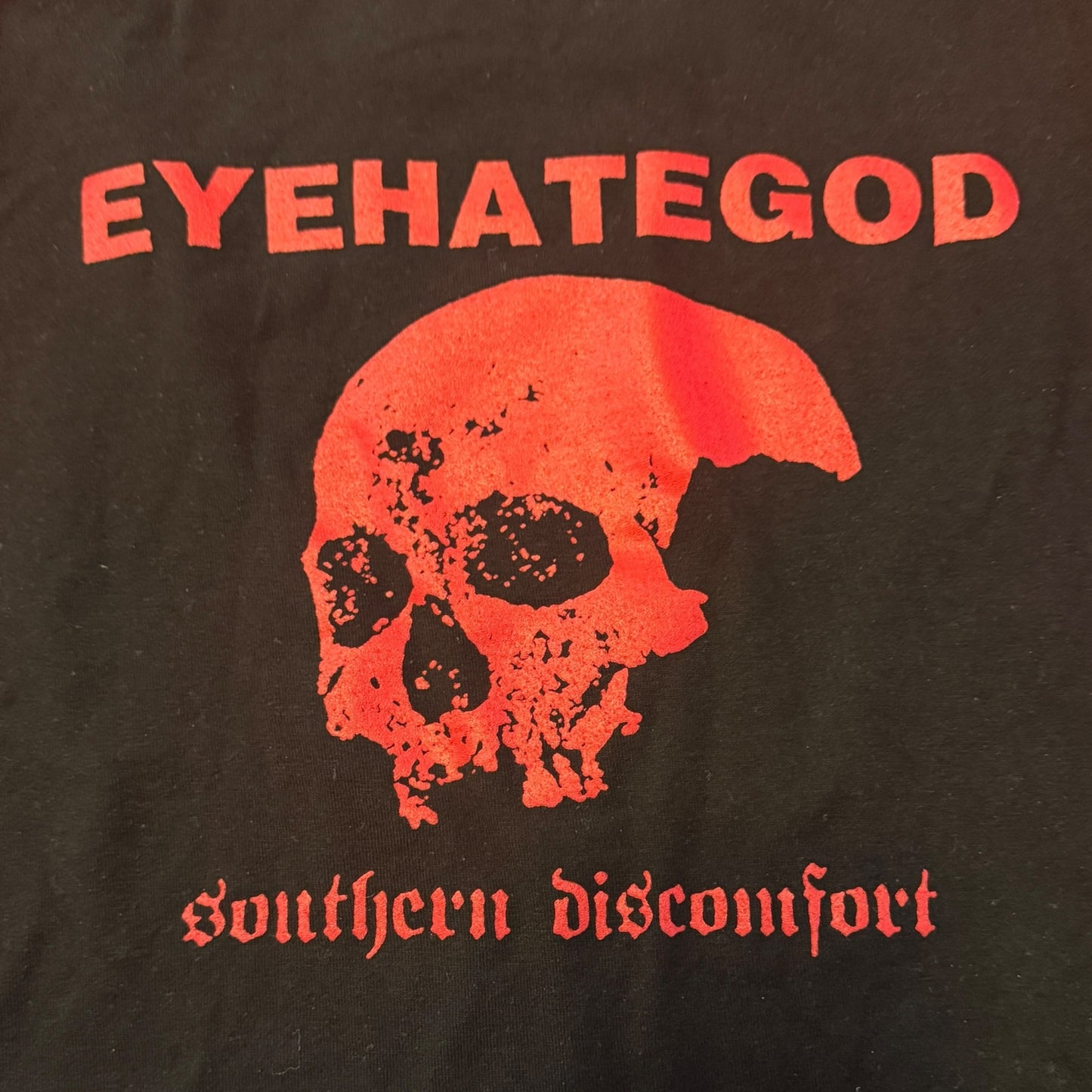 EyeHateGod Band Southern Discomfort Raglan Baseball 3/4 Sleeve T-Shirt