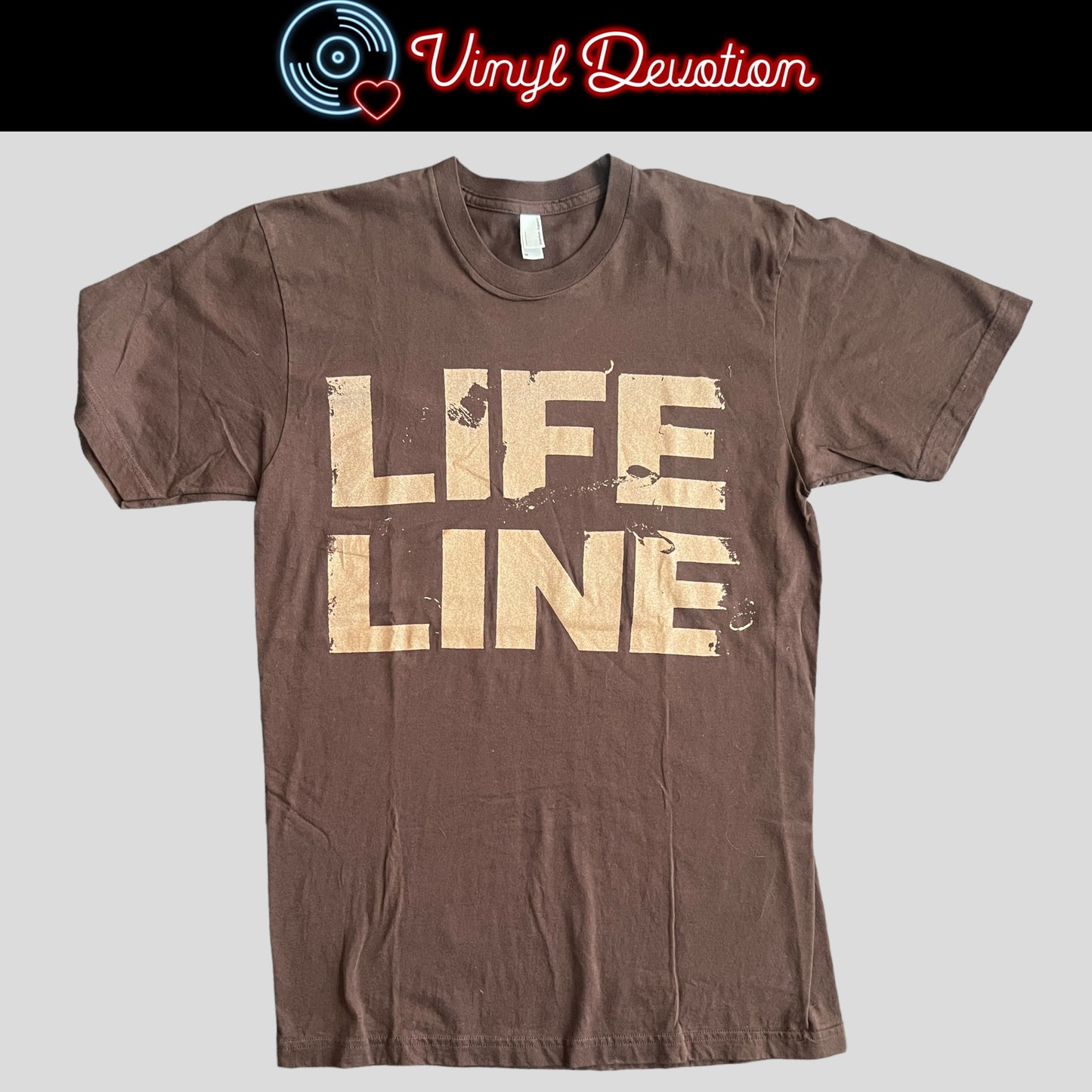 Jesu Band Lifeline Brown T-Shirt Size M Godflesh Justin Broadrick