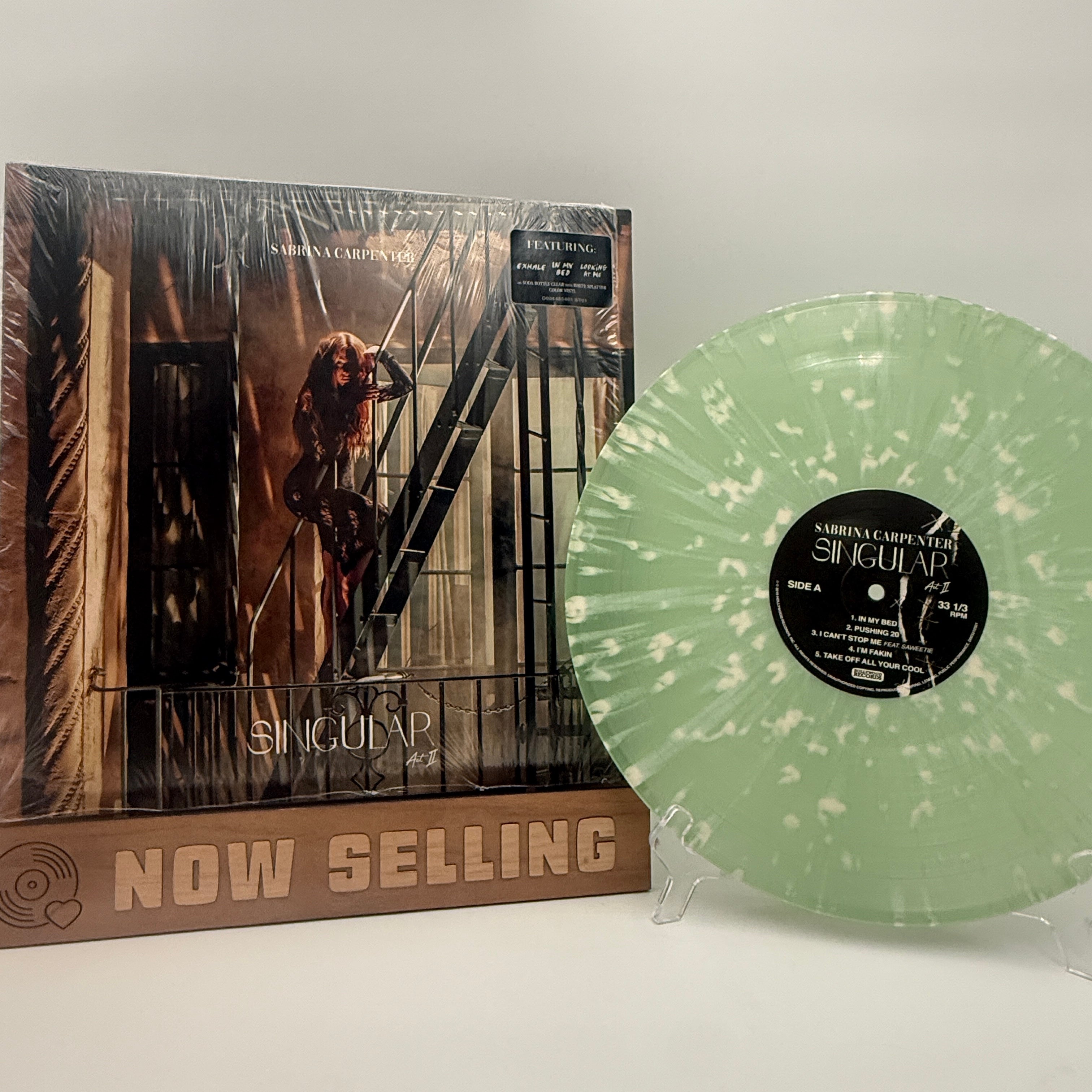 Sabrina Carpenter - Singular Act II Vinyl LP Green w/ White