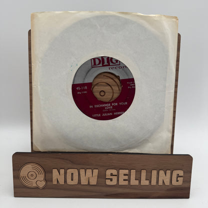 Little Julian Herrera – In Exchange For Your Love / Lonely Lonely Nights 7" Vinyl
