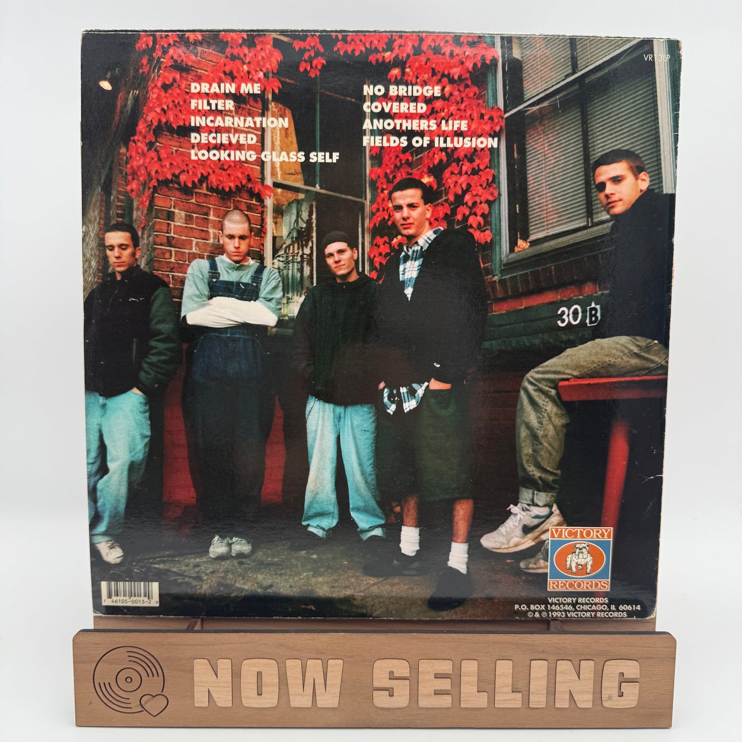 Snapcase - Lookinglasself Vinyl LP Original 1st Press Blue & White Labels Victory Records