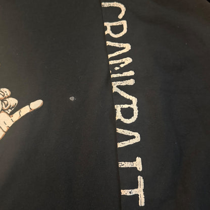CRANKBAIT Band Eight Strings And A Hand Full Of Splinters Long Sleeve T-Shirt Size XL