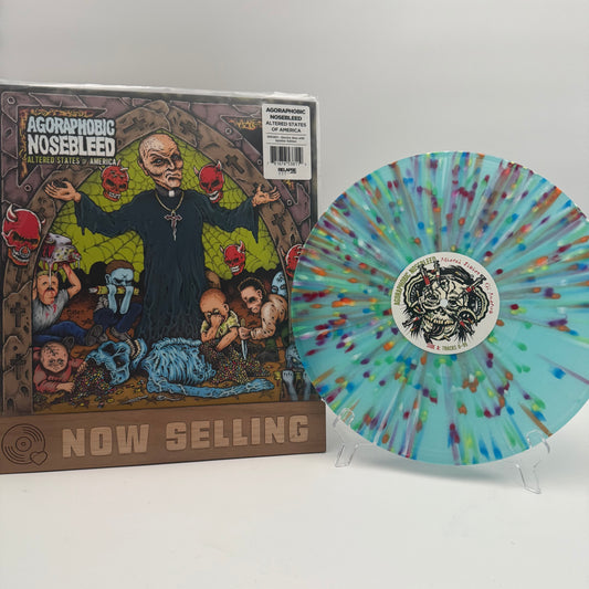Agoraphobic Nosebleed - Altered States Of America / ANBRX II Delta 9 Vinyl LP Splatter
