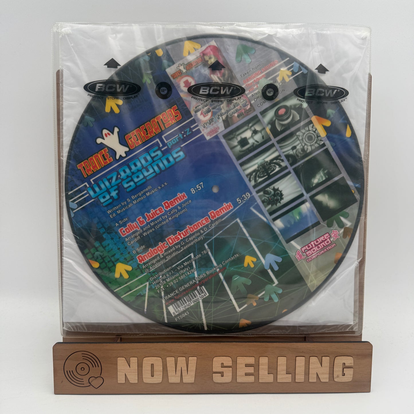 Trance Generators – Wizards Of Sounds (The Remixes!) Vinyl Picture Disc