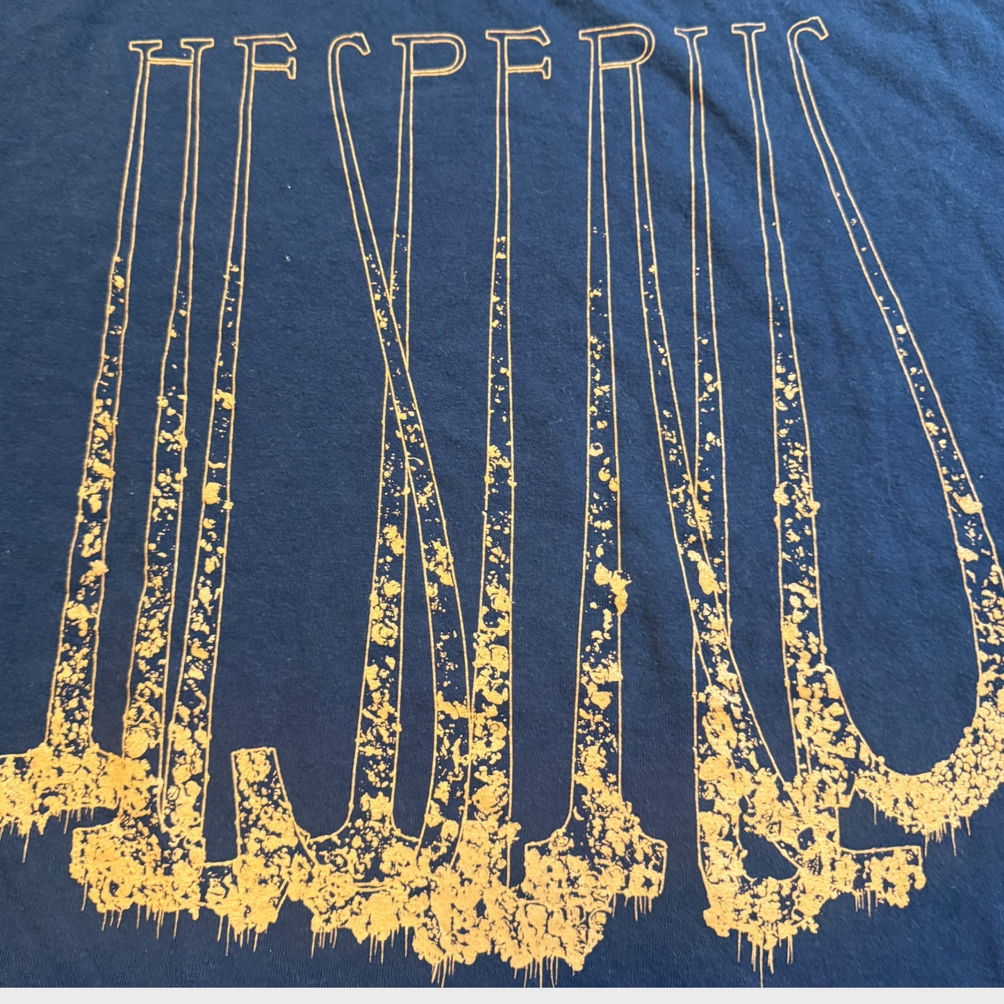 5ive Band Hesperus Blue Long Sleeve T-Shirt Size L WarHorse Isis The Band Red Sparowes Palms
