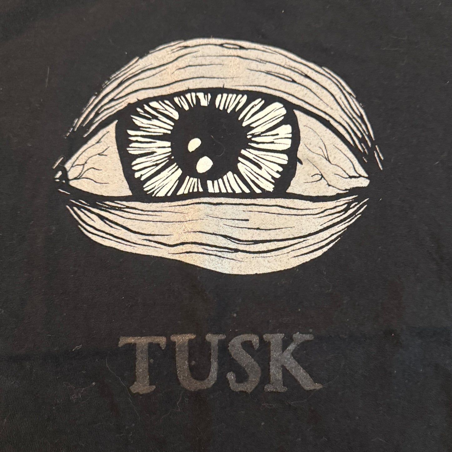 TUSK Band Eye Vintage T-Shirt Size L Pelican Lair Of The Minotaur