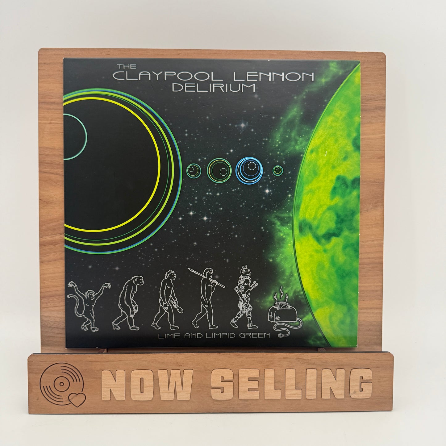 The Claypool Lennon Delirium - Lime And Limpid Green Vinyl 10" Green Splatter