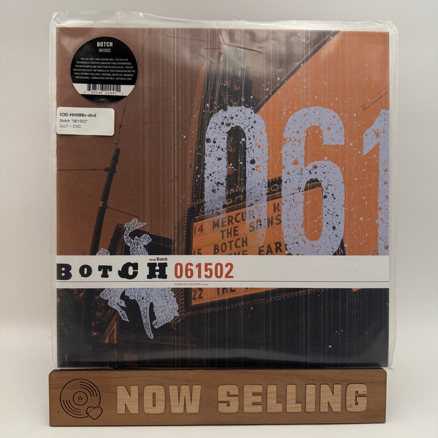 Botch - 061502 Vinyl LP Reissue w/ DVD