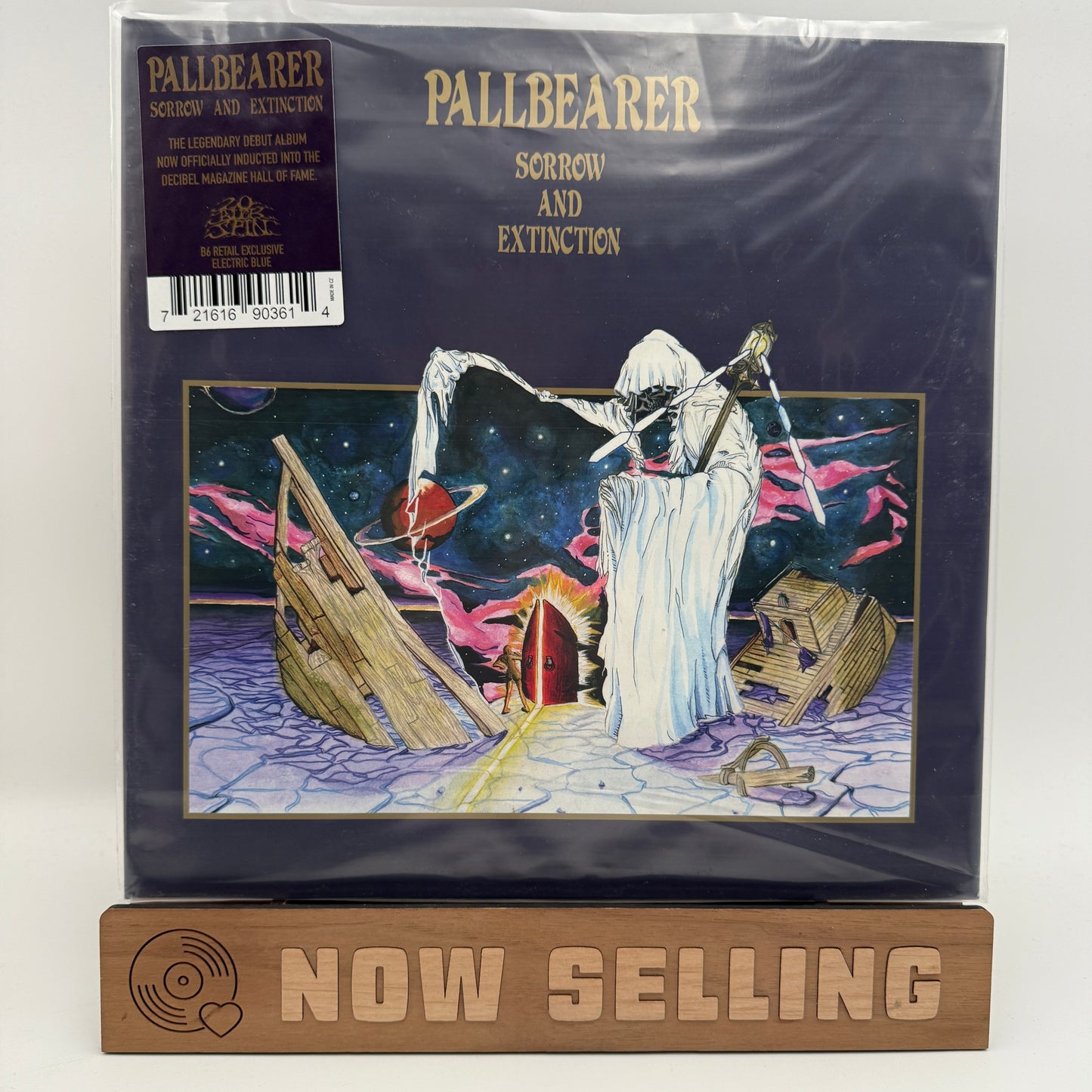 Pallbearer - Sorrow And Extinction Vinyl LP Electric Blue