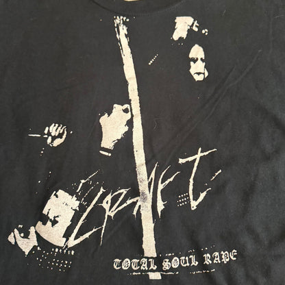 Craft Black Metal Band Total Soul Rape T-Shirt Size L