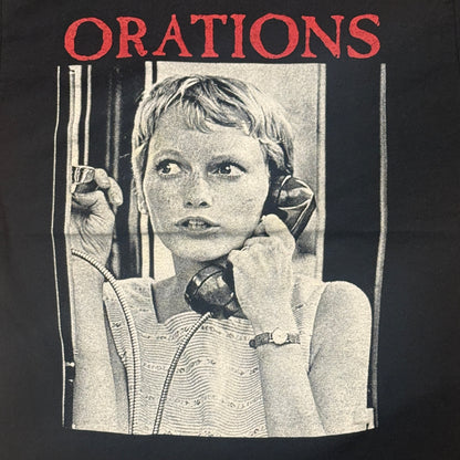 Orations Band Mia Farrow - Rosemary's Baby T-Shirt Size S Every Time I Die