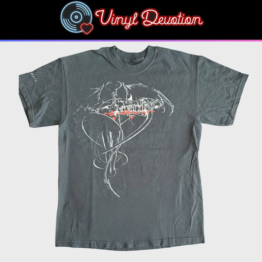 Profundi Black Metal Band The Omega Rising Vintage T-Shirt Size M
