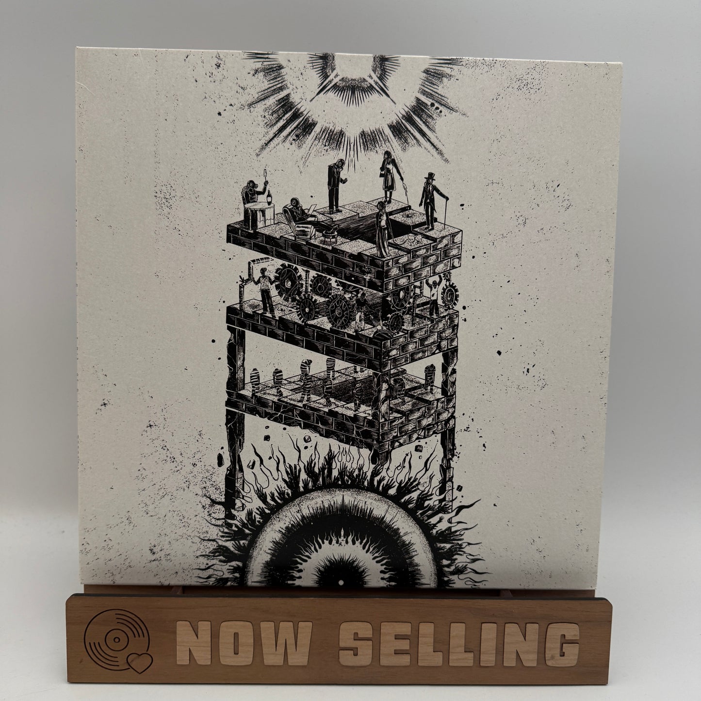 Consumer Culture - The Future is a Pile of Bodies Vinyl LP Cloudy Clear Silver Splatter