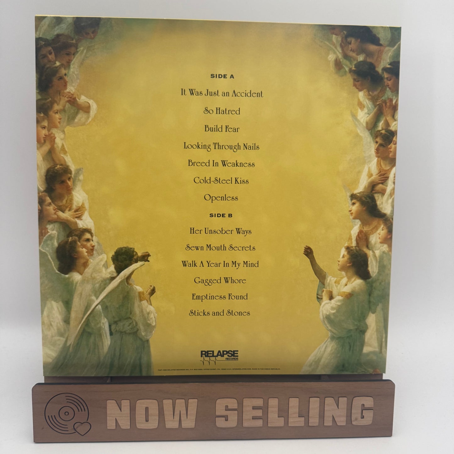 Soilent Green - Sewn Mouth Secrets Vinyl LP Reissue Translucent Gold w/ Splatter