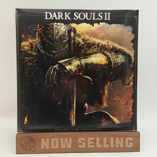 Dark Souls II Video Game Soundtrack Vinyl LP Rust w/ Burgundy Splatter SEALED