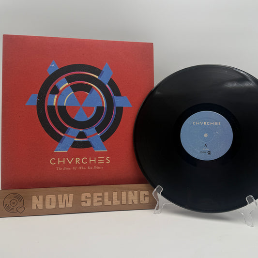 Chvrches - The Bones Of What You Believe Vinyl LP Black 180 Gram 1st Press