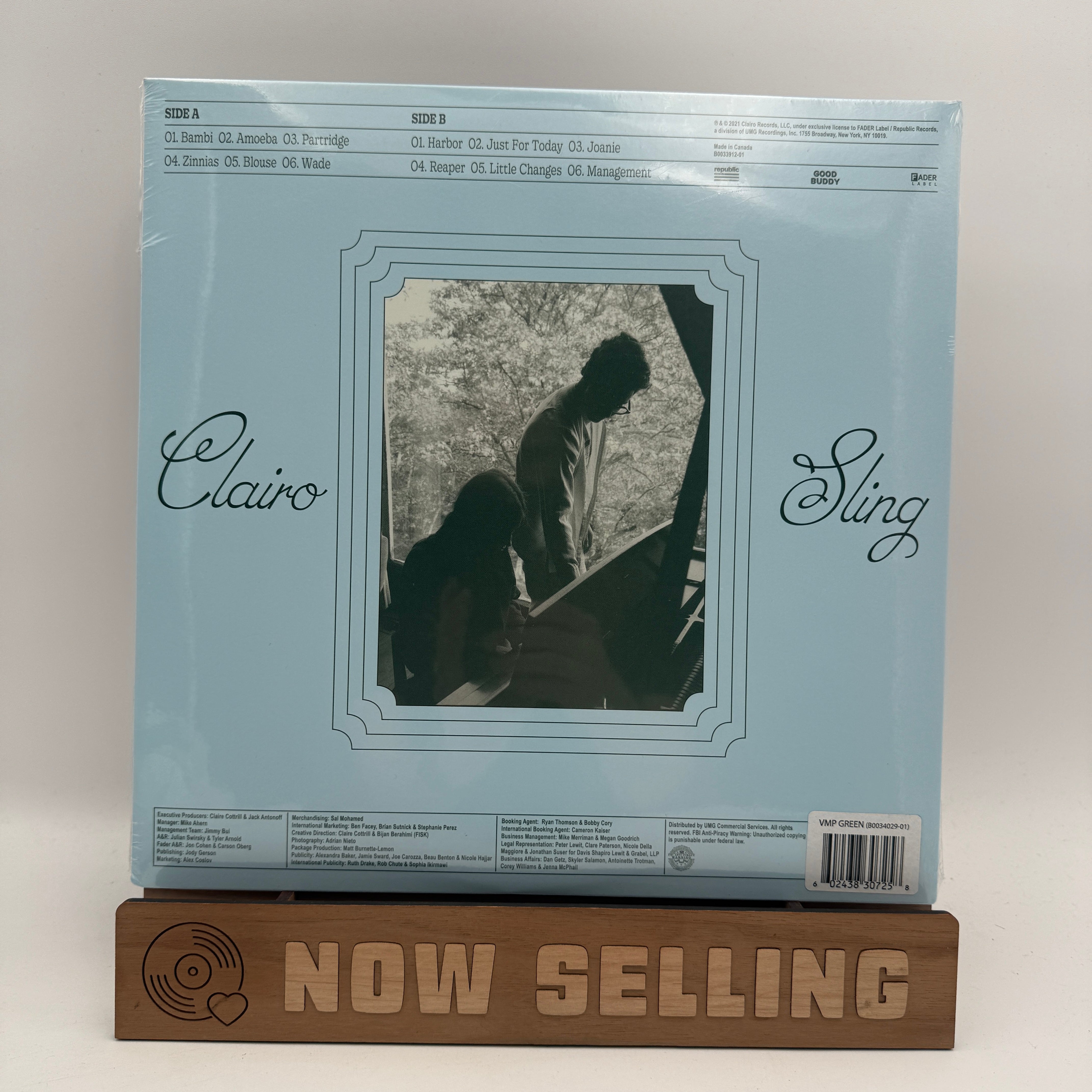 Clairo Sling 未開封　レコード　lp vinyl Clairo - Sling Vinyl LP Opaque Green SEALED 180 Gram Vinyl Me