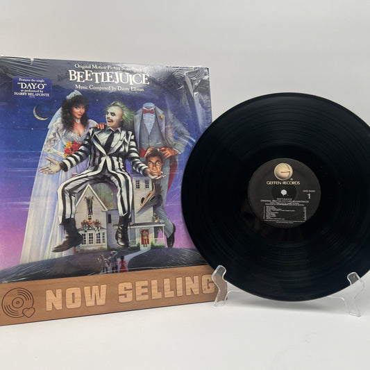 Beetlejuice Soundtrack Vinyl LP Original 1st Press Danny Elfman
