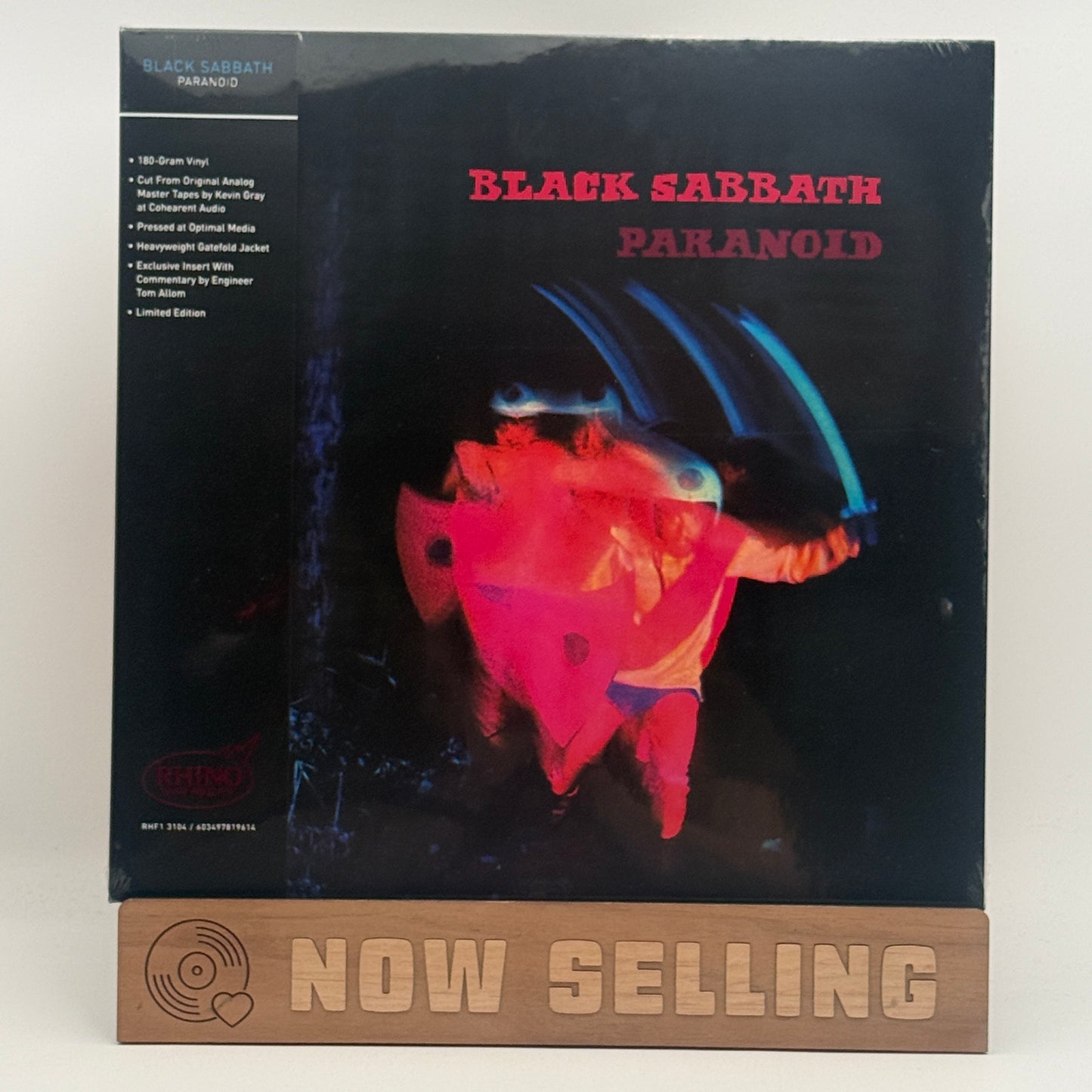 Black Sabbath - Paranoid Vinyl LP Reissue Rhino High Fidelity SEALED