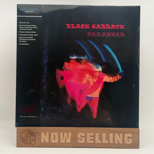 Black Sabbath - Paranoid Vinyl LP Reissue Rhino High Fidelity SEALED